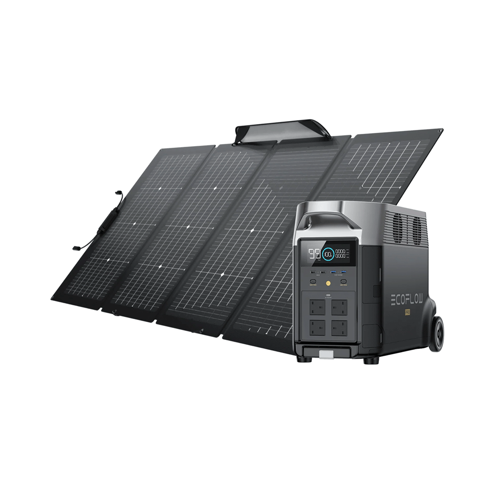 EcoFlow Delta 2 Solar Kit with 220W Solar Panel – Renewable Outdoors