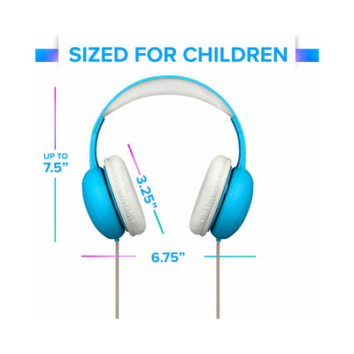 DefenderShield EMF Radiation-Free Air Tube Kids Headphones