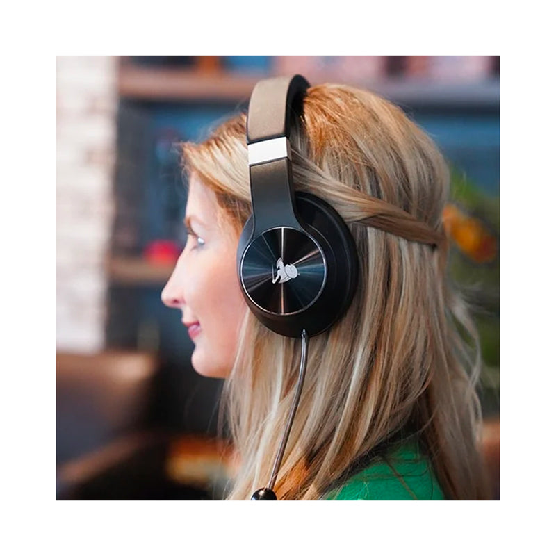 DefenderShield EMF Radiation-Free Air Tube Over-Ear Headphones