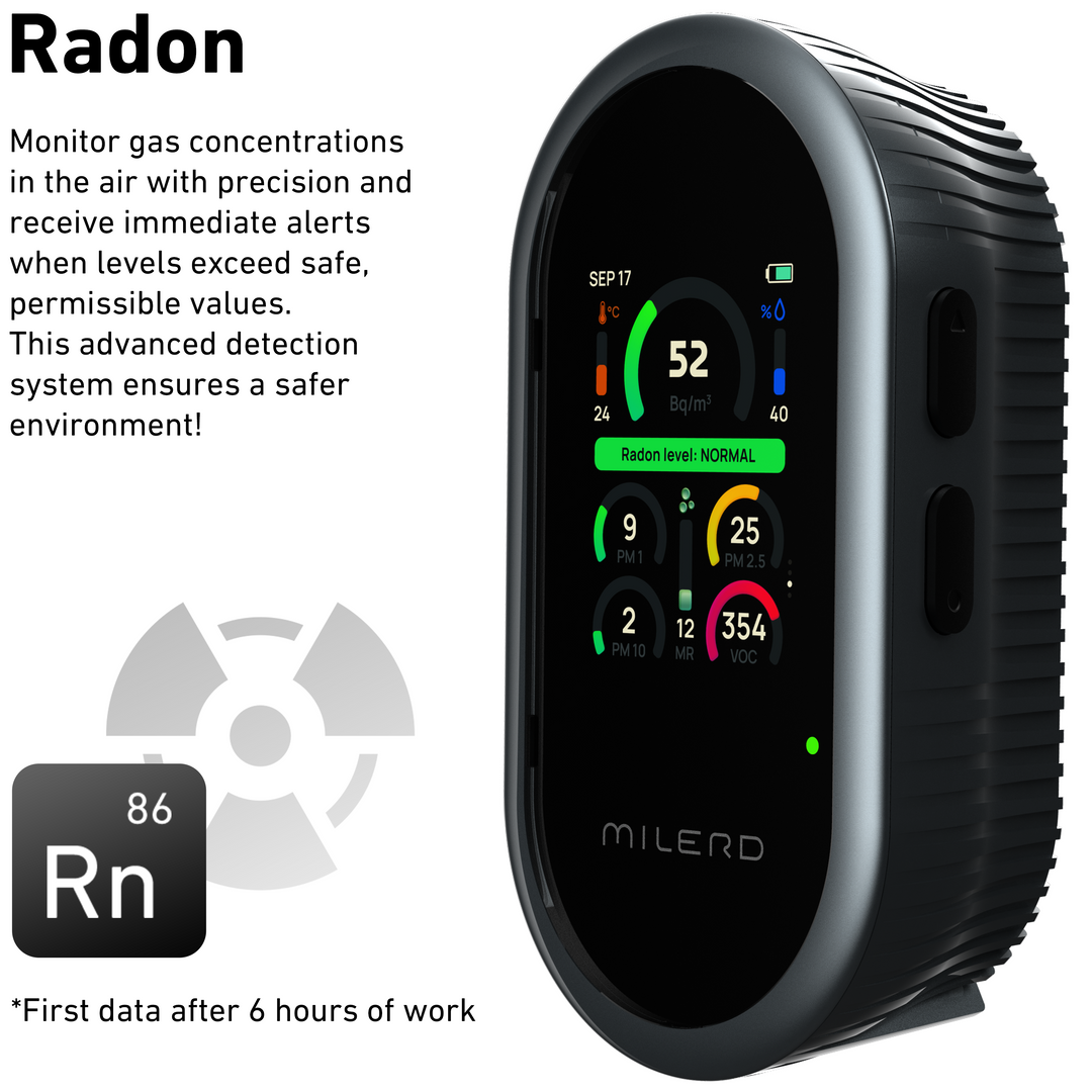 Aero Q8 | Milerd Air Quality Analyser | Conscious Spaces
