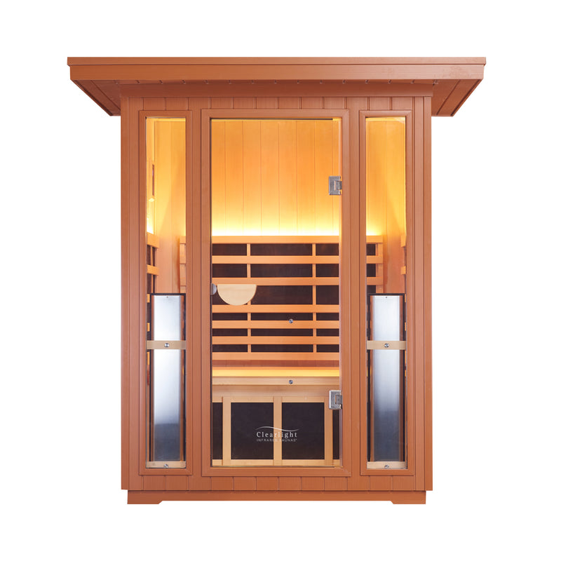 Clearlight Outdoor Sanctuary 2 — Two Person Outdoor Full Spectrum Sauna