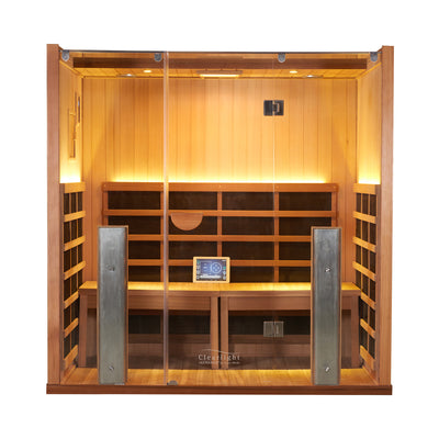 Clearlight Sanctuary Yoga Combination — Hot Yoga Room and Full Spectrum Sauna
