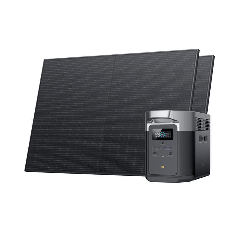  EcoFlow DELTA Max + 2 x 400W Rigid Solar Panel