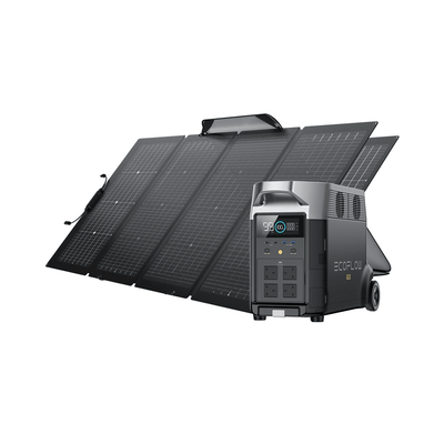 EcoFlow DELTA Pro + 220W Portable Solar Panel