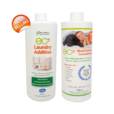 Micro Balance EC3 Mould Solution Concentrate And Laundry Additive Bundle