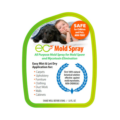 Micro Balance EC3 Mould Solution Spray Label