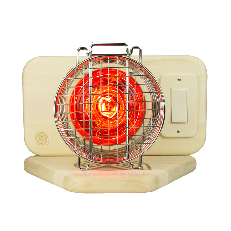 SaunaSpace® Photon red-filtered Incandescent light therapy
