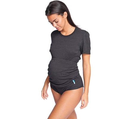 Silver25® 5G EMF Protection Belly Band for Pregnant Women - Black