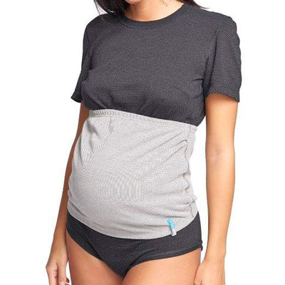 Silver25® 5G EMF Protection Belly Band for Pregnant Women - Grey