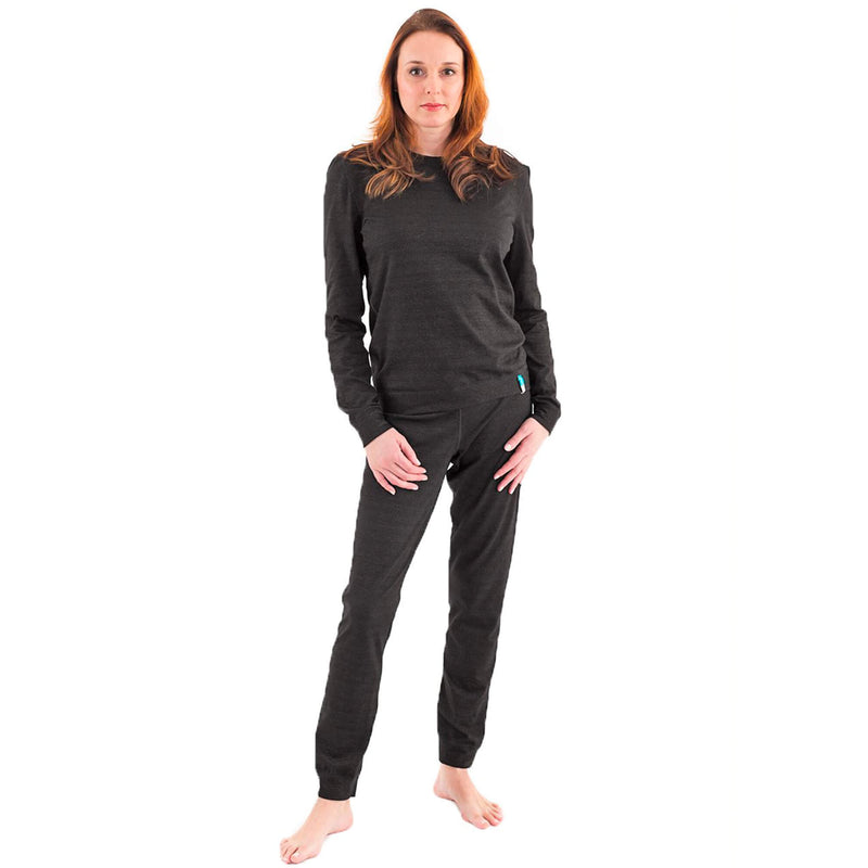 Silver25® 5G EMF Protection Womens Pyjama in black cotton