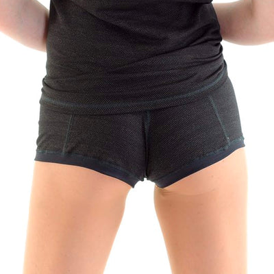 Silver25® 5G EMF Protection Womens Shorts - Black