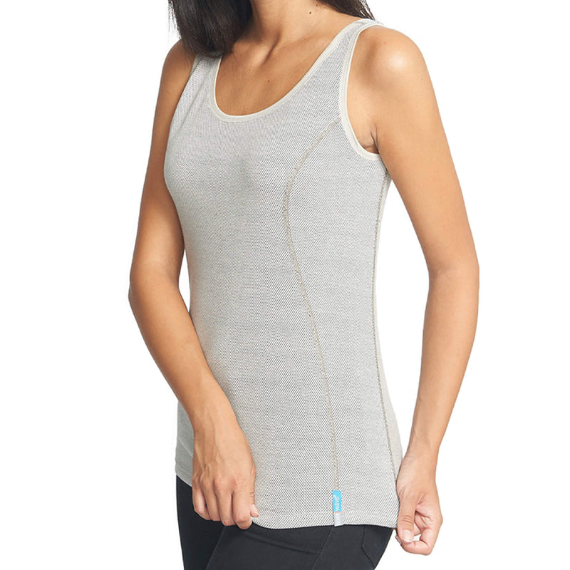 Silver25® EMF Protection Womens Tank Top - J Style
