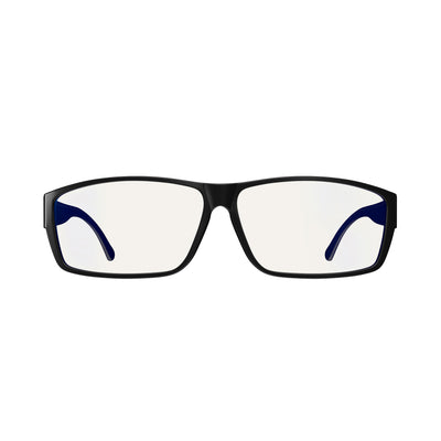 Fitover Day Swannies - Blue Light Blocking Glasses - Black Front