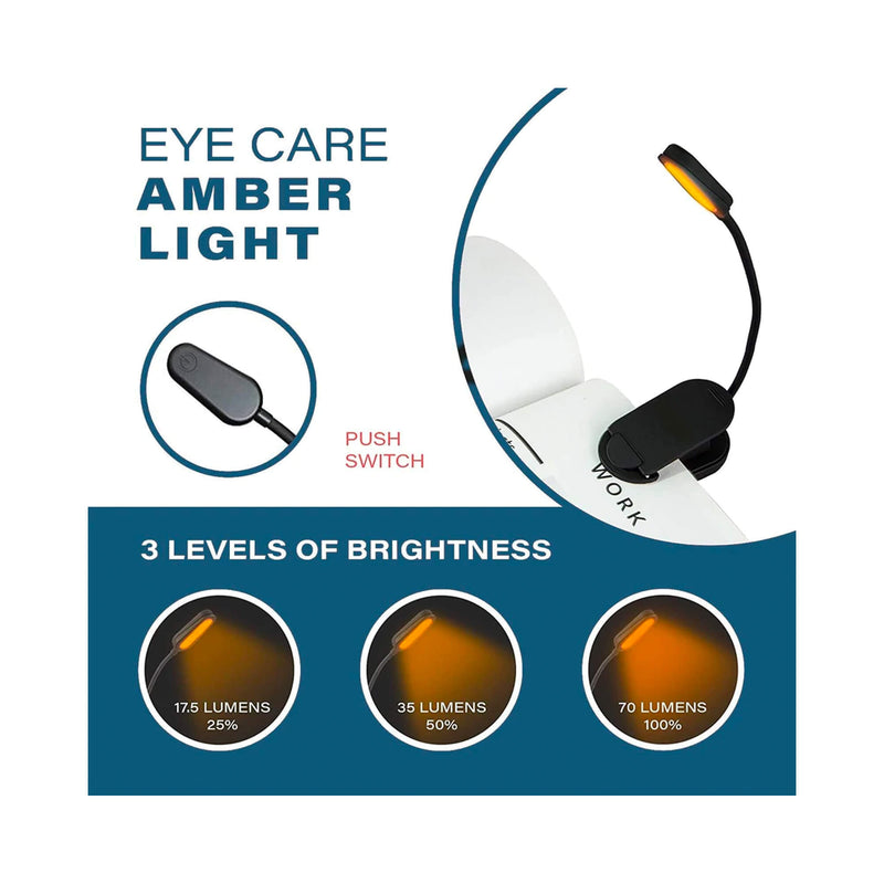 BioLight™ NoBlue Amber Book Light